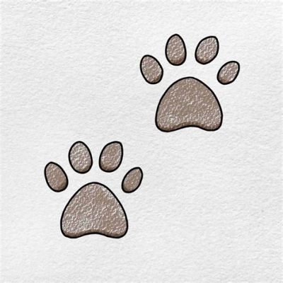 How to Draw a Paw Print: A Detailed Insight into the Art of Drawing Animal Prints